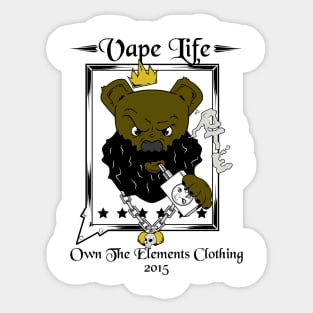 OTE vaping bar color Sticker